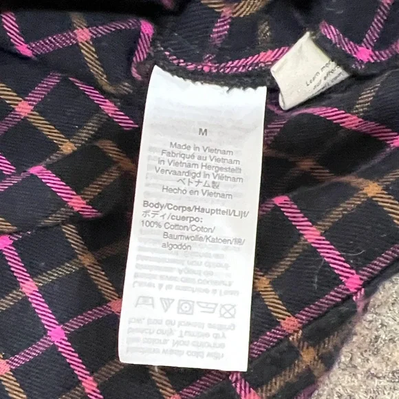 Madewell Plaid Button-Up Shirt - Size M - Picture 8 of 8